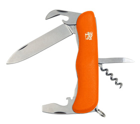Mikov - Multifunkční kapesní nůž Praktik 110 mm - 5 nástrojů - oranžový - 115-NH-5/AK ORG