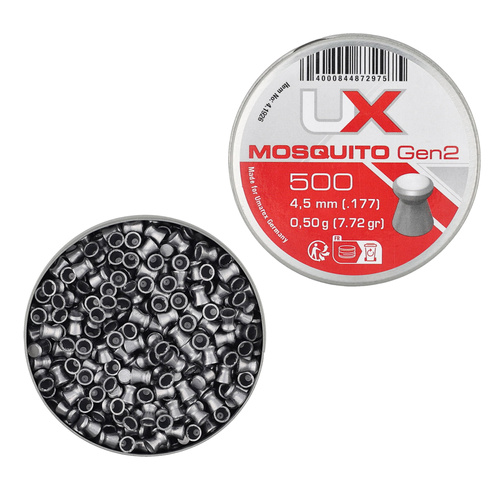 UX - Diabolo Pellets Mosquito gen 2. - 4,5 mm - 500 kusů - 4.1926