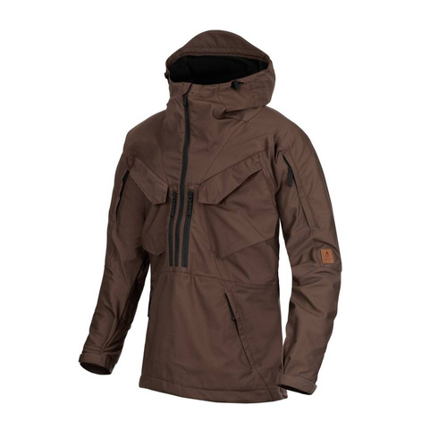 Helikon - Bunda Anorak Pilgrim® - Earth Brown / Černá - KU-PGM-DC-0A01A