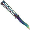 Martinez Albainox - Motýlí nůž Balisong Rainbow - 36297