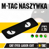 M-Tac - Morální nášivka - kočičí oči - laserem řezaná - černá - 51009299