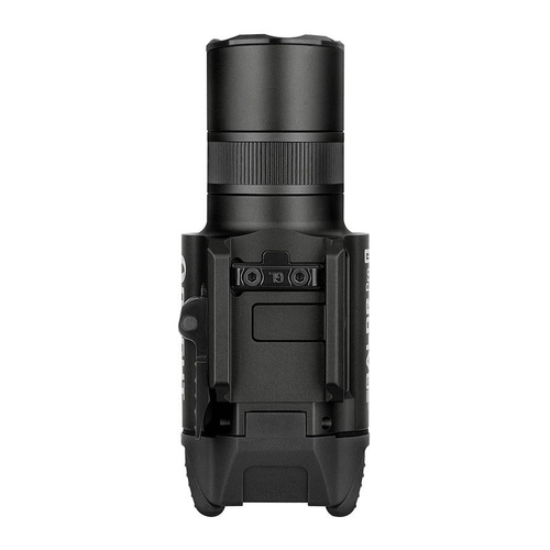 Olight - taktická LED svítilna s laserovým zaměřovačem BALDR Pro R - 1350 lumenů - zelený laser - černá barva