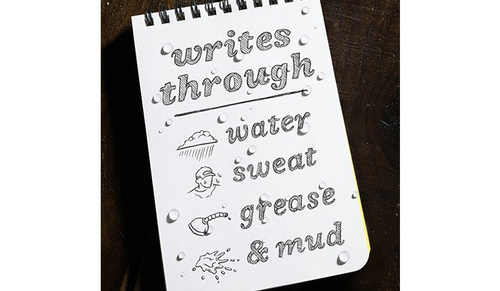 Rite in the Rain - Pero s klipem do každého počasí - 2 ks - černé - Nº BK91