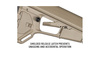 Magpul - pažba ACS-L™ pro karabiny - Mil-Spec - černá - MAG378