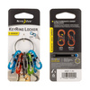 Nite Ize - S-Biner KeyRing Locker - nerez - KRGP-11-R3