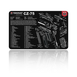 TekMat - Podložka na čištění zbraní - CZ-75 - 27x43cm - TEK-R17-CZ75