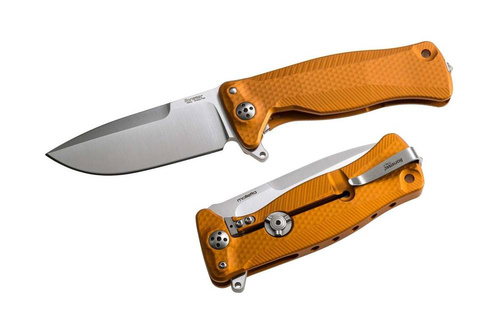 LionSteel - Zavírací nůž SR11A - Sleipner - Orange - SR11A OS
