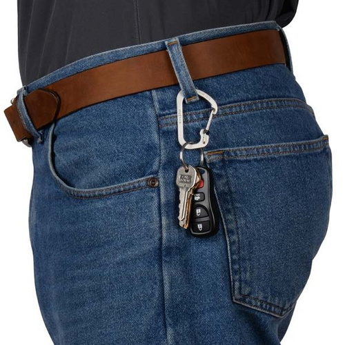 Nite Ize - Karabina SlideLock® z nerezové oceli č. 3 - nerez - CSL3-11-R6