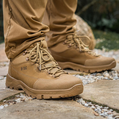 M-Tac - Patrol R Tactical Sneakers - kůže - Coyote - 30203905 