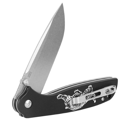 Ganzo - Zavírací nůž EDC - G10 - Liner Lock - Tiger Motif - G6803-TG
