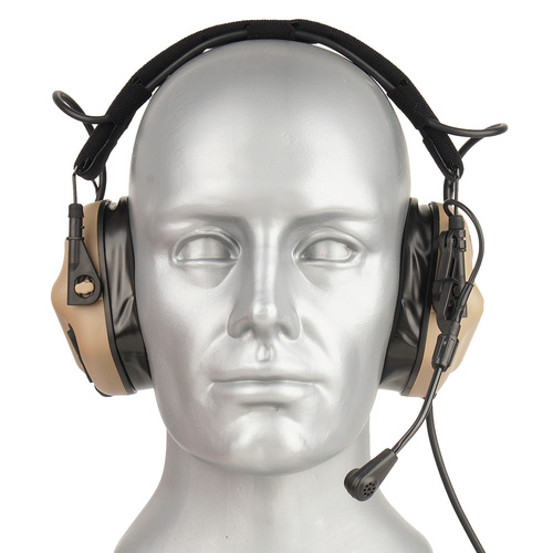 Earmor - Komunikační náhlavní souprava M32 PLUS - zelená - M32-FG (PLUS)