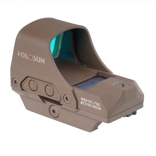 Holosun - Kolimátor Open Reflex HS510C MRS - Solární panel - FDE - HS510C-FDE-R