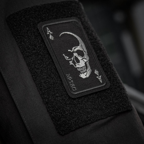 M-Tac - Morální nášivka Face of War - Cordura - Černá - 51389002