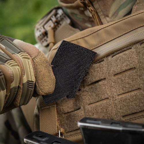 M-Tac - nášivka MG Operator - PVC - s potiskem - hnědá - 51348108