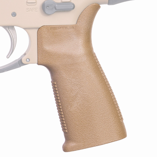 Reptilia - Pistolová rukojeť CQG-L pro AR - Dlouhý - FDE - 100-134