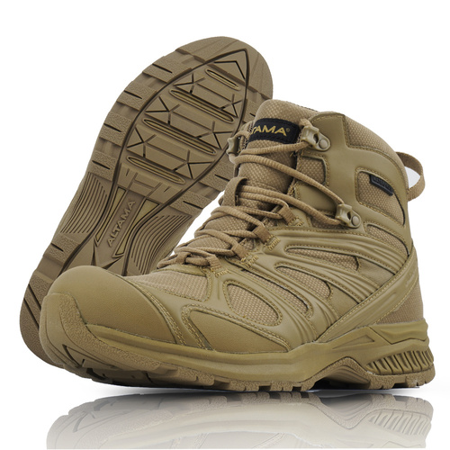Altama - Taktické boty Aboottabad Trail Mid - Coyote - 353203