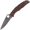 Spyderco - Nůž Endura® 4 FRN Flat Ground Brown - C10FPBN