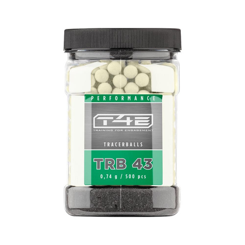 Umarex - T4E Performance TRB Tracer Rubber Balls Cal. .43 - 500 ks - fluorescenční - 2.4491