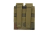 GFC Tactical - Dvojité pouzdro na pistolové zásobníky - MOLLE - Nylon - Vz. 93 PL Woodland - GFT-19-011404