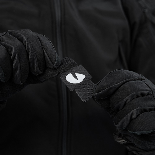 M-Tac - nášivka Tygří oči - 500D Cordura - laserový výsek - reflexní - černá - 51140299