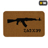 M-Tac - Laserem vyřezávaná nášivka AKM 7.62x39 - Coyote/Black - 51110502