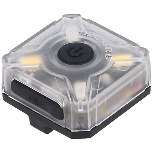 Nitecore - Signální svítilna NU05 - 35 lm - Bílá/červená LED - NU05 KIT