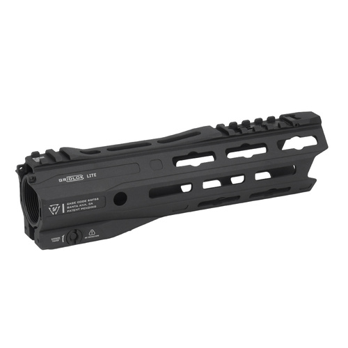 Strike Industries - Hliníkový chránič ruky Gridlok LITE 8,5" - AR-15 - černý - SI-GRIDLOK-LITE-8.5-BK