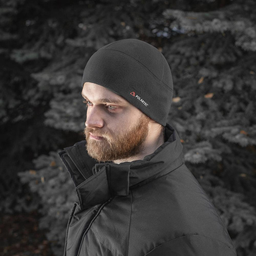 M-Tac - Hodinářská čepice Light Polartec - Fleece - Black - 40562002