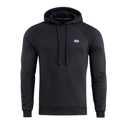 M-Tac - Bavlněná taktická mikina s kapucí Hard Raglan - černá - 51388002
