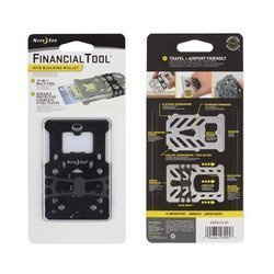 Nite Ize - Peněženka s blokováním RFID pro finanční nástroje - černá - FMTR-01-R7