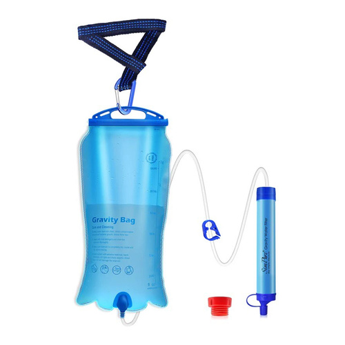 Membránové řešení - Gravitační filtr - 3 l - modrý - OESF005