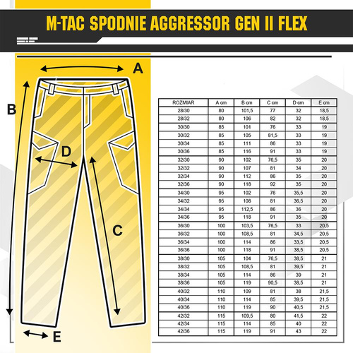 M-Tac - Taktické kalhoty Aggressor Gen.II Flex - Ripstop - námořnická modrá - 20058015