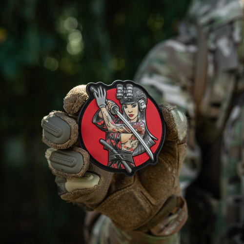 M-Tac - Tactical Girl #3 Yakuza Patch - PVC - Černé tetování - Full Color - 51116404
