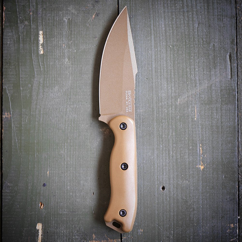 Ka-Bar - Pevný nůž Becker Harpoon - Coyote Tan - BK18