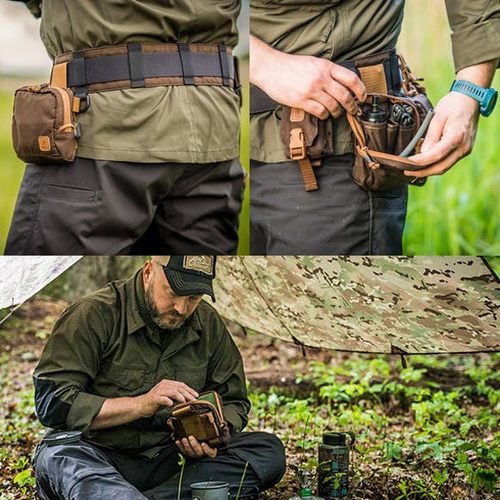 Helikon - Kieszeń survivalowa SERE - Cordura® - Zemitě hnědá / hliněná - MO-O06-CD-0A0BA