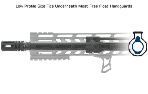 UTG - Nízkoprofilový plynový blok pro AR15 - Ocel - Černá- MNT-ARMGB01