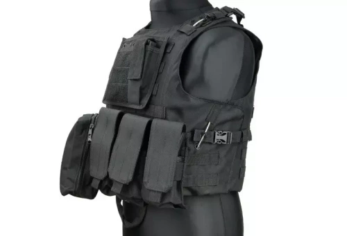 GFC Tactical - Taktická vesta FSBE AAV - černá - GFT-18-000330