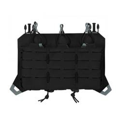 Direct Action - Spitfire Triple Rifle Magazine Flap® - černá - PC-R3FP-CD5-BLK