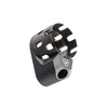 Strike Industries - AR Enhanced Castle Nut &amp; Extended End Plate - černá - SI-AR-ECN&amp;EEP-BK