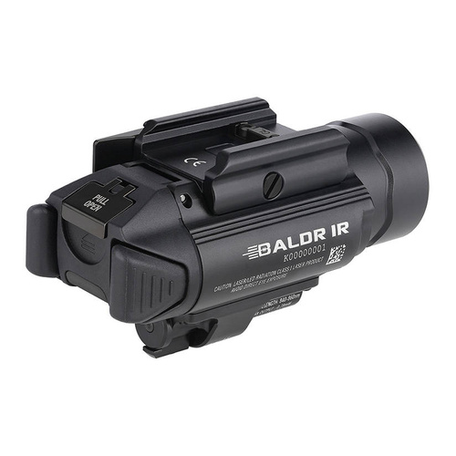 Olight - Zbraňové LED světlo s laserovým zaměřovačem BALDR IR - 1350 lumenů - černé