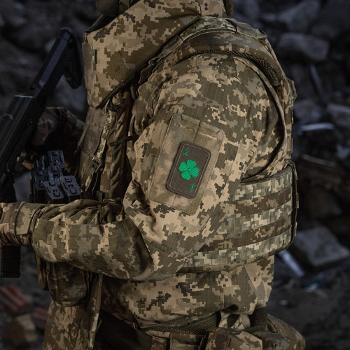 M-Tac - nášivka Lucky Card - Cordura 500D - Clover - Ranger Green - 51391023