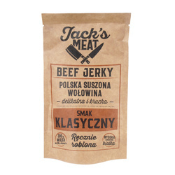 Jack's MEAT - Sušené hovězí maso - Classic - 104 kcal - 30 g