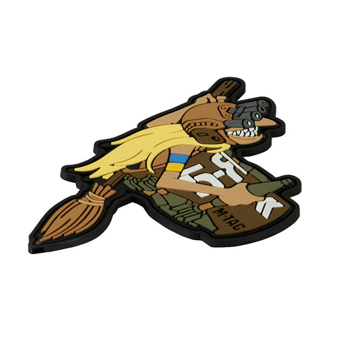 M-Tac - nášivka Baba Jaga - PVC - horizontální - hnědá - 51001100