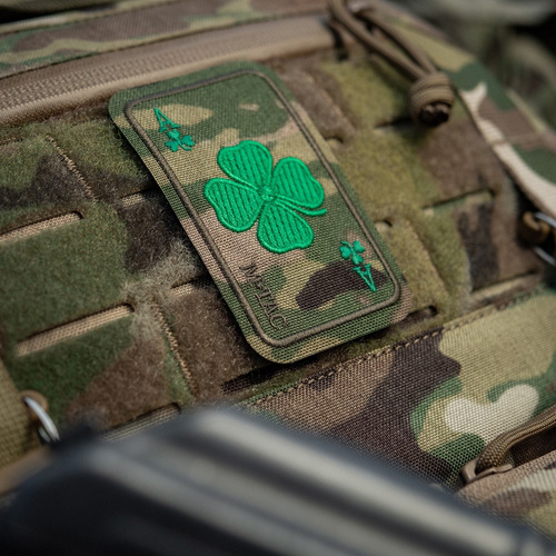 M-Tac - nášivka Lucky Card - Cordura 500D - Clover - MultiCam - 51391008