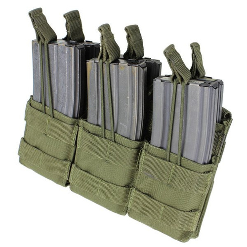 Condor - Trojité pouzdro na zásobníky M4 - Olive Drab - MA44-001