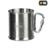 M-Tac - cestovní hrnek s karabinou - 250 ml - ocel - 60010012