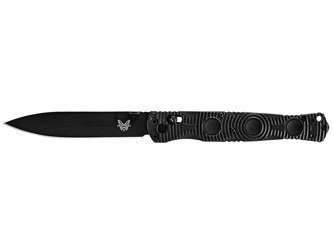 Benchmade - Taktický nůž 391BK SOCP - D2 - Black - 391BK