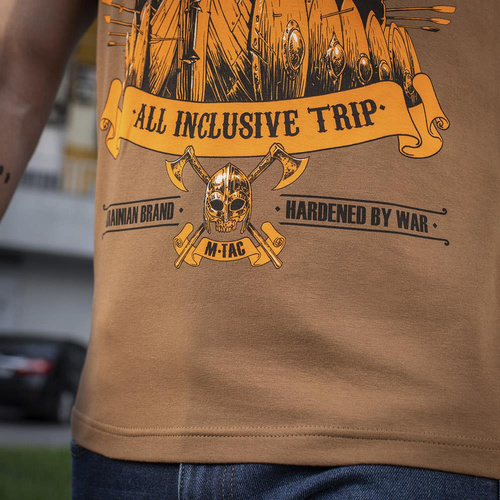 M-Tac - Pánské tričko Black Sea Expedition - Coyote Brown - 80025017