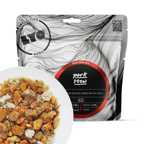 LyoFood - Vepřový guláš s perlovým ječmenem - 370 g