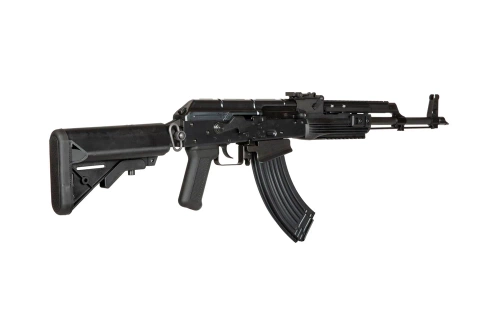 WE - Replika karabiny ASG AKM PMC WE-R015 - Plynová pumpa - Otevřený závěr - Ocel - Černá - WET-02-002323